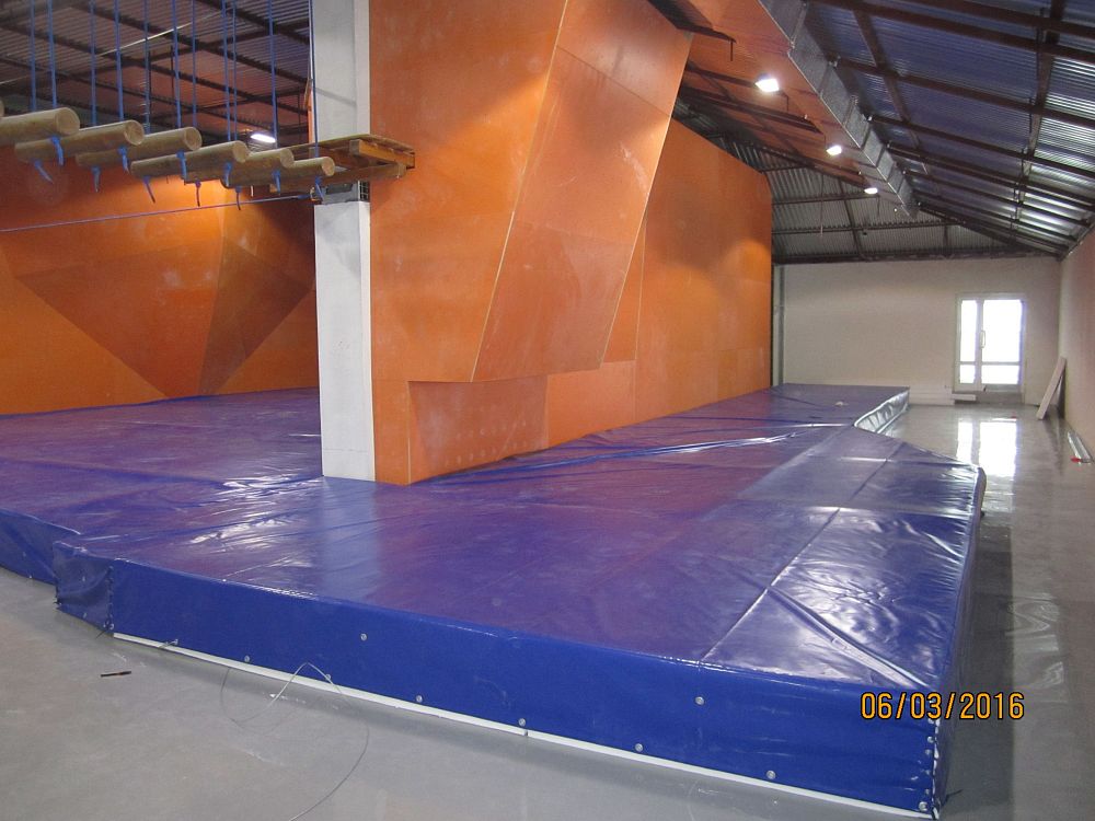 Батутный зал "Завод", г. Москва