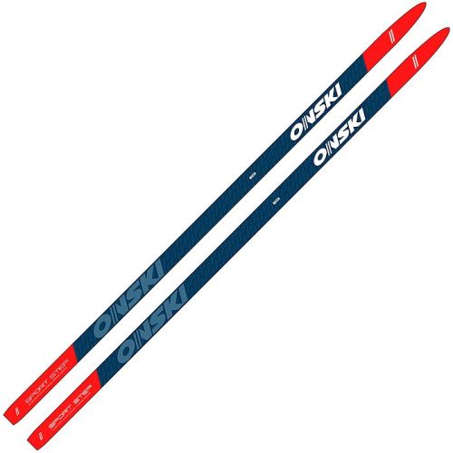 Лыжи беговые ONSKI Sport Step Jr. (синий/красный) Лыжи беговые ONSKI Sport Step Jr. (синий/красный)