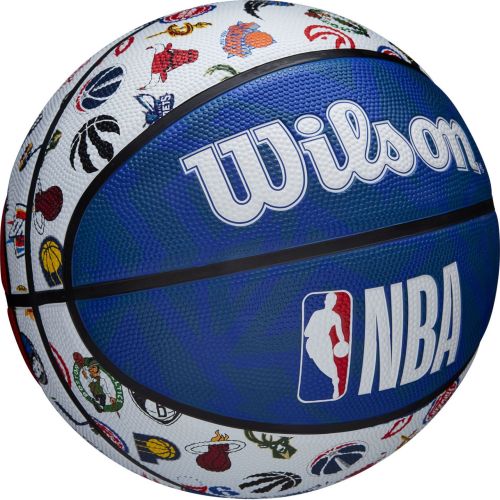 Мяч баскетбольный для стритбола WILSON NBA All Team №7 (резина)#2 Мяч баскетбольный для стритбола WILSON NBA All Team №7 (резина)#2