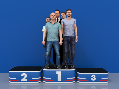 Пьедестал «Профессионал» Матрешка 1010х810 мм#2