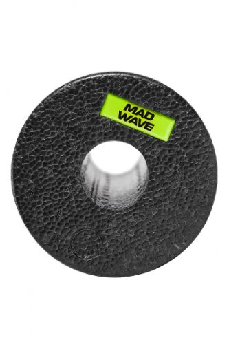 Массажный ролик MADWAVE MASSAGE ROLLER 15х45 см (черный)#2 Массажный ролик MADWAVE MASSAGE ROLLER 15х45 см (черный)#2