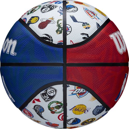 Мяч баскетбольный для стритбола WILSON NBA All Team №7 (резина)#4 Мяч баскетбольный для стритбола WILSON NBA All Team №7 (резина)#4