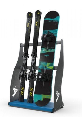 Стойка для временного размещения лыж перед ресепшеном 1200х750х370 мм