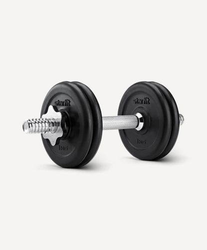 Гантель разборная обрезиненная STARFIT DB-716 5 кг Гантель разборная обрезиненная STARFIT DB-716 5 кг