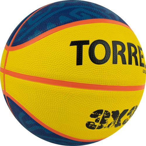 Мяч баскетбольный TORRES 3х3 Outdoor №6 (резина)#3 Мяч баскетбольный TORRES 3х3 Outdoor №6 (резина)#3