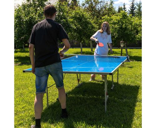 Всепогодный теннисный стол DONIC DFC TORNADO Blue (с сеткой)#12 Всепогодный теннисный стол DONIC DFC TORNADO Blue (с сеткой)#12