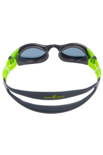 Очки для плавания юниорские MADWAVE Automatic Junior Flame (зеленый)#2