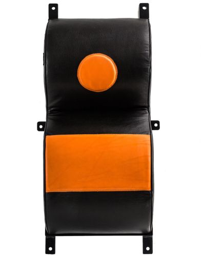 Подушка боксерская TOTALBOX ПНКРМ 40х85х25 рельефная с мишенями (нат. кожа)#2 Подушка боксерская TOTALBOX ПНКРМ 40х85х25 рельефная с мишенями (нат. кожа)#2