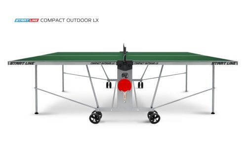 Теннисный стол START LINE Compact-2 LX Outdoor Green (с сеткой)#2
