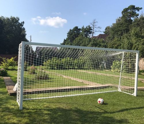 Ворота футбольные тренировочные 5х2 м стальные 80х80 мм переносные (разборные)#2