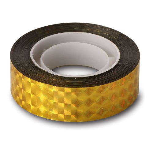 Обмотка для гимнастического обруча (ширина 1.2 см, длина 10 м) золотистый