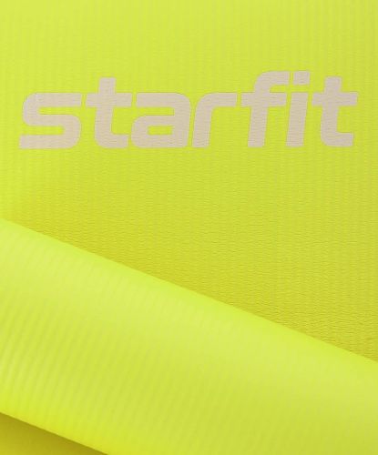Коврик для йоги и фитнеса STARFIT FM-301 NBR 183x61х1 см (лаймовый)#4 Коврик для йоги и фитнеса STARFIT FM-301 NBR 183x61х1 см (лаймовый)#4