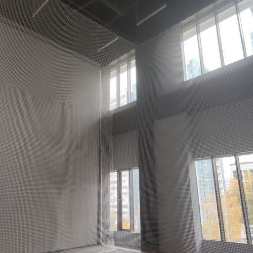 Сетка заградительная яч. 20х20 мм (полипропилен)#5