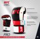 Перчатки для спаринга UFC PRO RD/BK#7 Перчатки для спаринга UFC PRO RD/BK#7