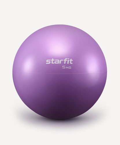 Медбол STARFIT Core GB-703 5 кг (фиолетовый пастель)