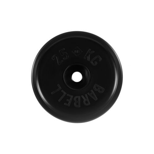 Диск обрезиненный евро-классик 25кг, d=51мм (черный) MB Barbell MB-PltBE-25 Диск обрезиненный евро-классик 25кг, d=51мм (черный) MB Barbell MB-PltBE-25