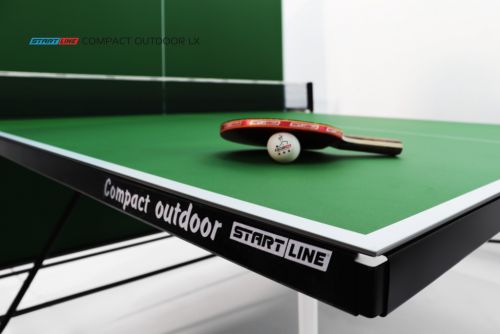Теннисный стол START LINE Compact Outdoor-2 LX Green (с сеткой)#2 Теннисный стол START LINE Compact Outdoor-2 LX Green (с сеткой)#2
