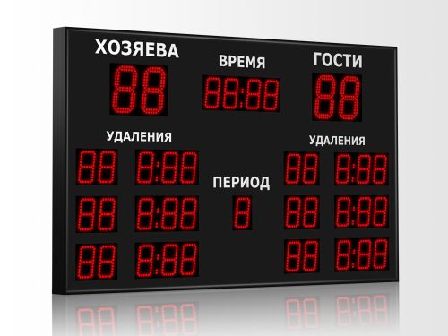 Табло для хоккея 1400x850 мм