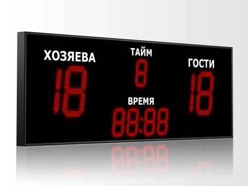 Табло для футбола 2000x700 мм Табло для футбола 2000x700 мм