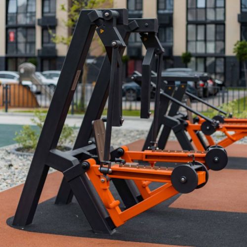 Уличный тренажер Жим сидя с переменной нагрузкой ZAVODSPORTA Power-1812.1#5 Уличный тренажер Жим сидя с переменной нагрузкой ZAVODSPORTA Power-1812.1#5