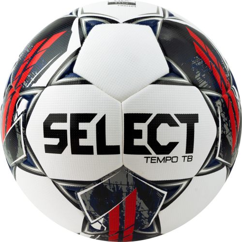 Мяч футбольный SELECT Tempo TB V23 №5 FIFA Basic (ПУ) бело-сине-красный Мяч футбольный SELECT Tempo TB V23 №5 FIFA Basic (ПУ) бело-сине-красный