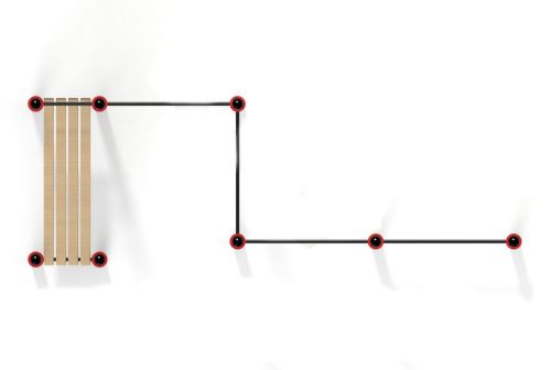 Уличный спортивный комплекс Воркаут ТС-45#6