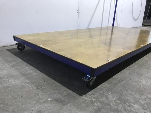 Тележка для перевозки матов "Премиум" (лакированная фанера) СТ-146#3