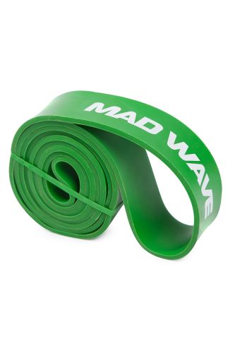 Силовая эластичная лента MADWAVE Long Resistance Band 22,7-54,5 кг (зеленый)#4