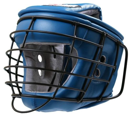 Шлем для армейского рукопашного боя ТИТАН-2 с металлической маской, S (иск.кожа) Шлем для армейского рукопашного боя ТИТАН-2 с металлической маской, S (иск.кожа)