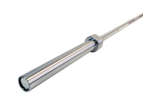 Гриф олимпийский прямой 86" с упорными подшипниками нагрузка до 456 кг REBEL R-OB86-1000С#3