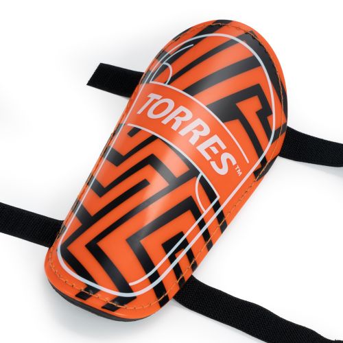 Щитки футбольные TORRES Club (оранжевые)#3