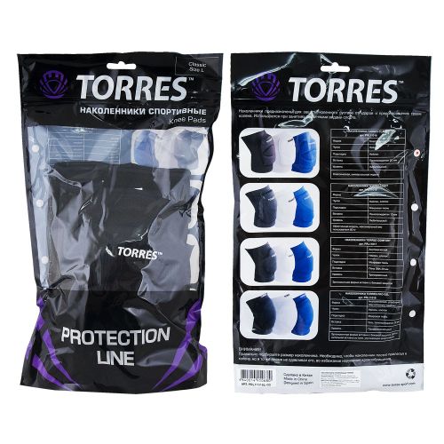 Наколенники спортивные TORRES Pro Gel (синий)#2