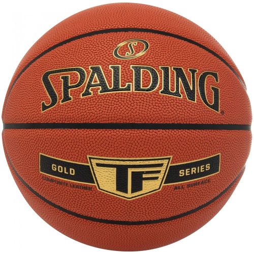 Мяч баскетбольный SPALDING Gold TF №6 (микрофибра) коричнево-черный