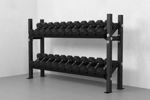 Стойка для хранения профессиональных гантелей, гирь 1920х1160 мм