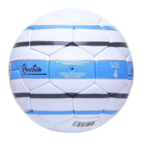 Мяч футбольный ATEMI REACTION №4 (ПУ) бело-сине-черный#3 Мяч футбольный ATEMI REACTION №4 (ПУ) бело-сине-черный#3