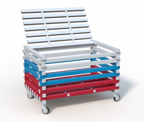 Корзина для хранения акваинвентаря 1200х800х700 мм (без колес)#2