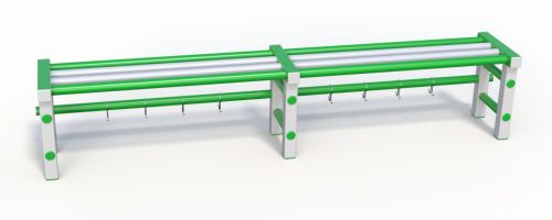 Полка навесная 2000х320х350 мм#2