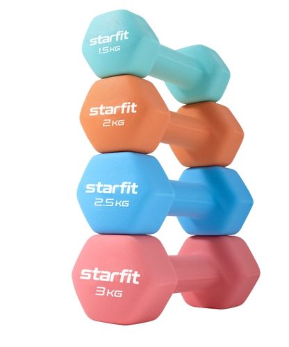 Гантель неопреновая STARFIT DB-201#2