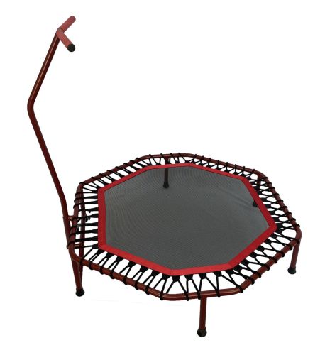 Профессиональный батут для джампинга с ручкой, восьмиугольный (европейская сетка) Профессиональный батут для джампинга с ручкой, восьмиугольный (европейская сетка)