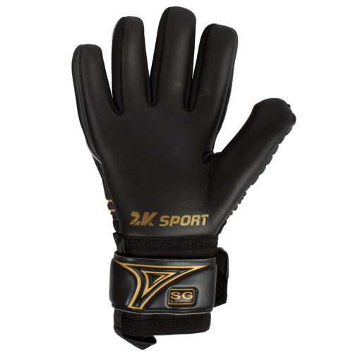 Перчатки вратарские 2K Sport Evolution Elite Pro (черный/золотой)#4