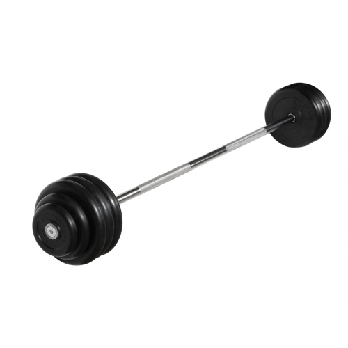 Штанга неразборная 42,5 кг черная MB Barbell MB-BarMW-B42,5