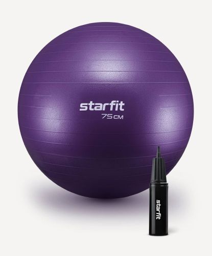 Фитбол STARFIT GB-109 75 см (фиолетовый) Фитбол STARFIT GB-109 75 см (фиолетовый)