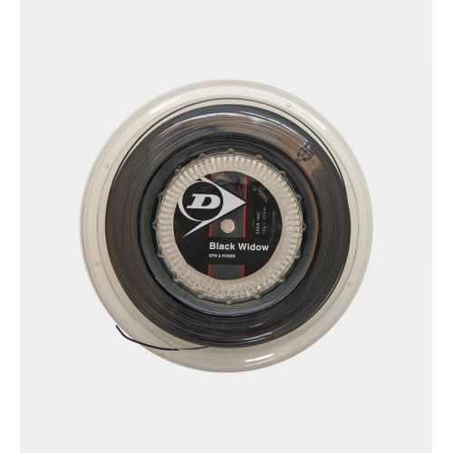 Теннисная струна DUNLOP TAC BLACK WIDOW 16G 200 м Теннисная струна DUNLOP TAC BLACK WIDOW 16G 200 м
