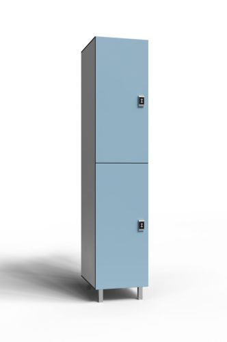Шкаф для раздевалок ЛДСП 1900х332х500 мм (2 секции)#5