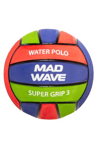 Мяч для водного поло MADWAVE Super Grip Pro №3 (синт. каучук)#2