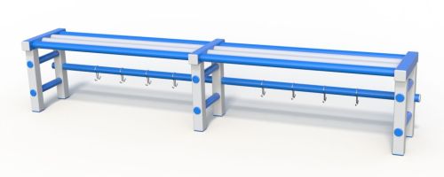 Полка навесная 2000х320х350 мм#4