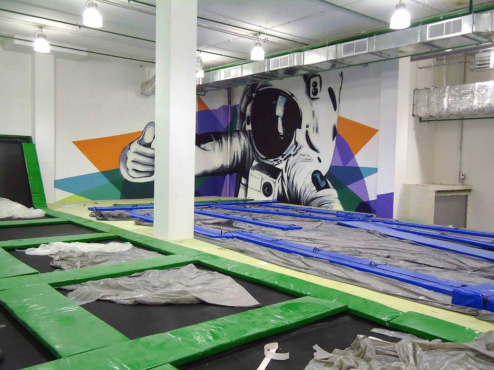 Батутный центр "Невесомость", г. Москва Батутный центр "Невесомость", г. Москва