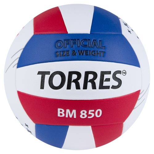 Мяч волейбольный TORRES BM850 №5 (ПУ)#4 Мяч волейбольный TORRES BM850 №5 (ПУ)#4
