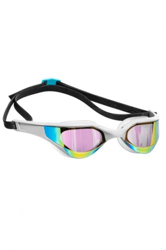 Очки для плавания MADWAVE RAZOR Rainbow (белый)