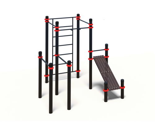 Уличный спортивный комплекс Воркаут ТС-44